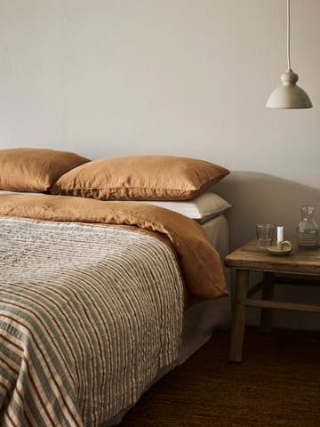 Malva Tagesdecke 180x260 cm - Grau-rostrot - Tell Me More
