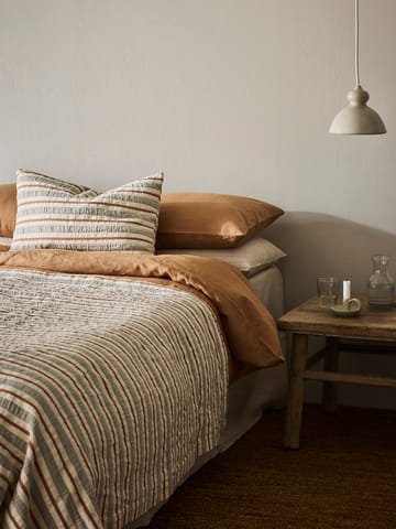 Malva Tagesdecke 180x260 cm - Grau-rostrot - Tell Me More