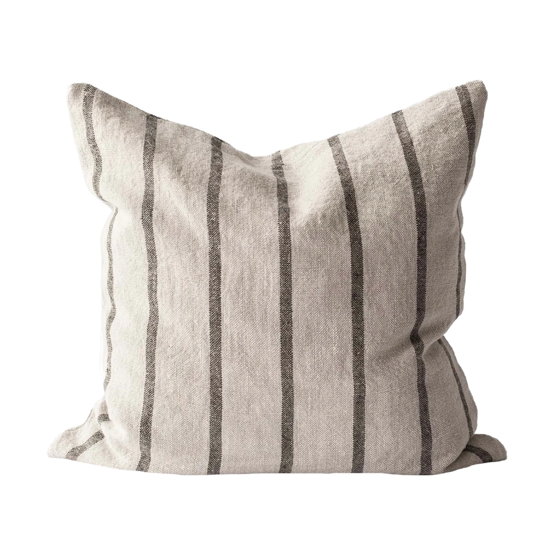 Melvin Kissenbezug 50x50 cm, Taupe stripe Tell Me More