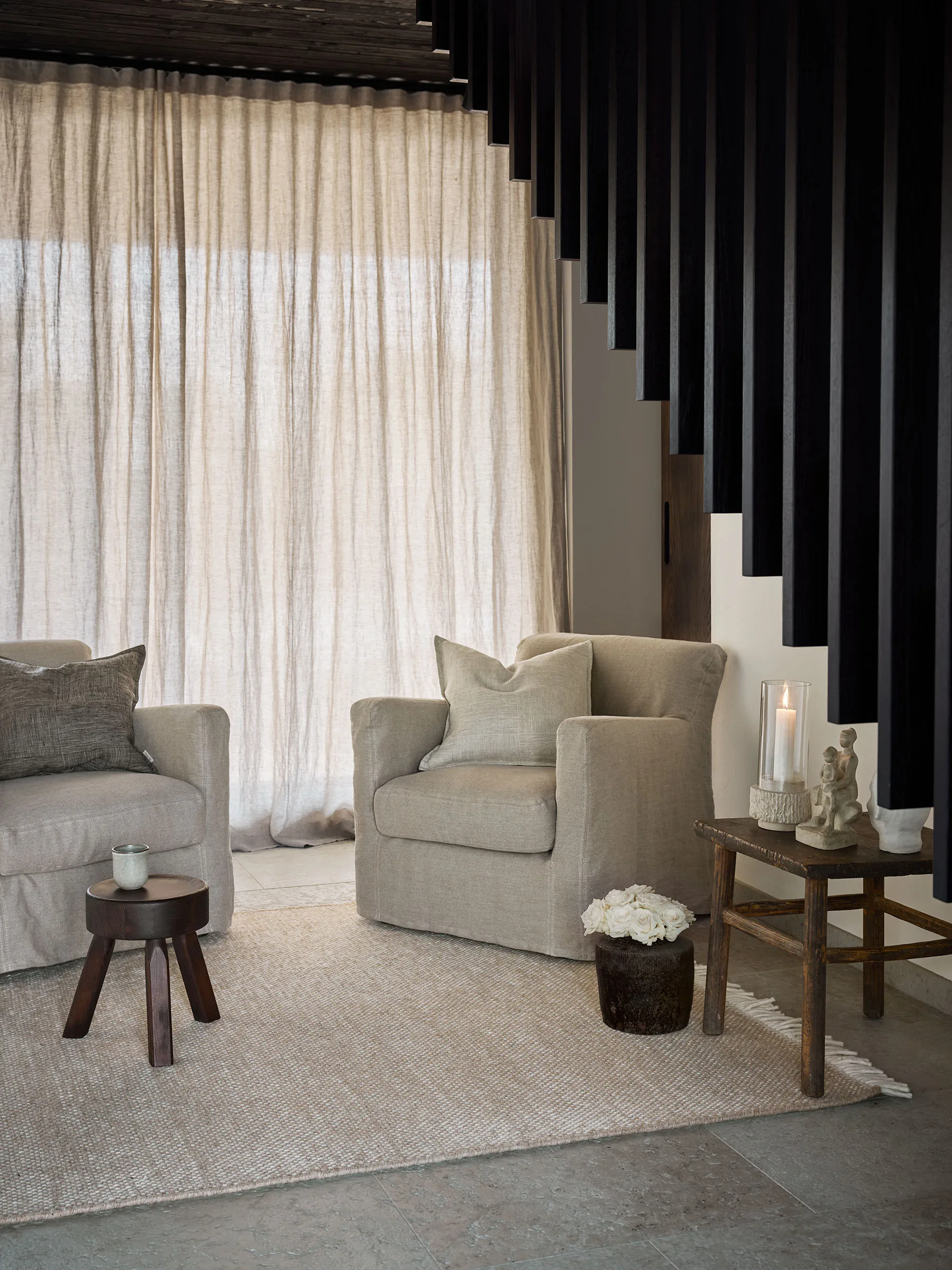 Nelson Wollteppich, Beige-Offwhite, 200×300 cm Tell Me More