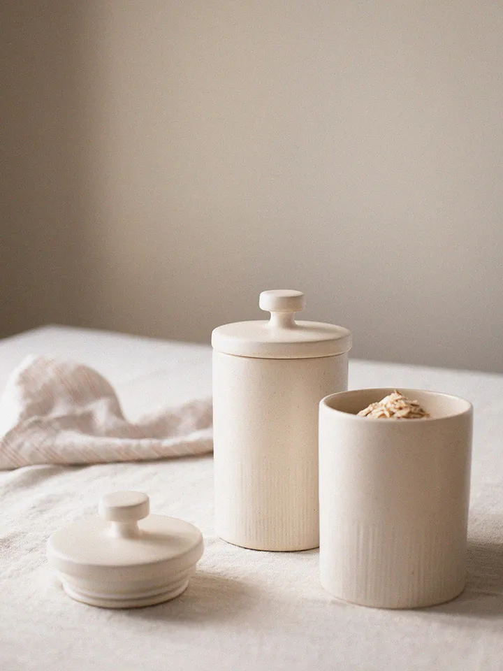 deko für vasen Berkley - Vase FARBE:luxury light grey