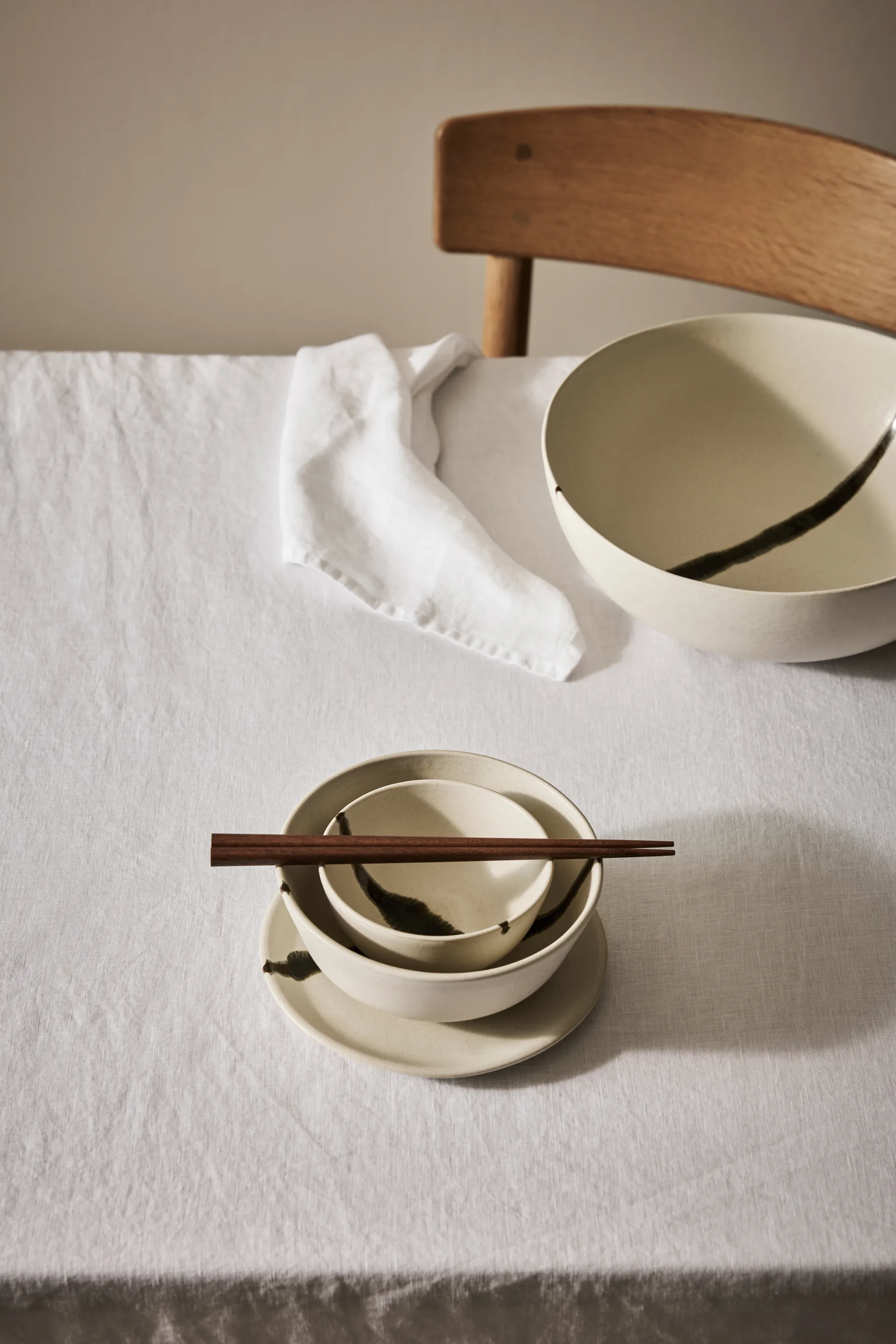 Toledo Salatschüssel medium Ø28 cm, Off-white Tell Me More