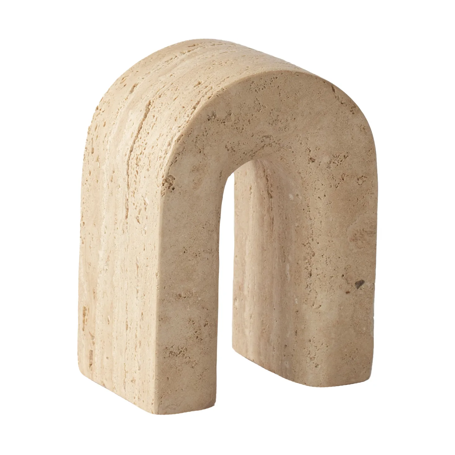 Travertine Buchstütze, 15cm Tell Me More