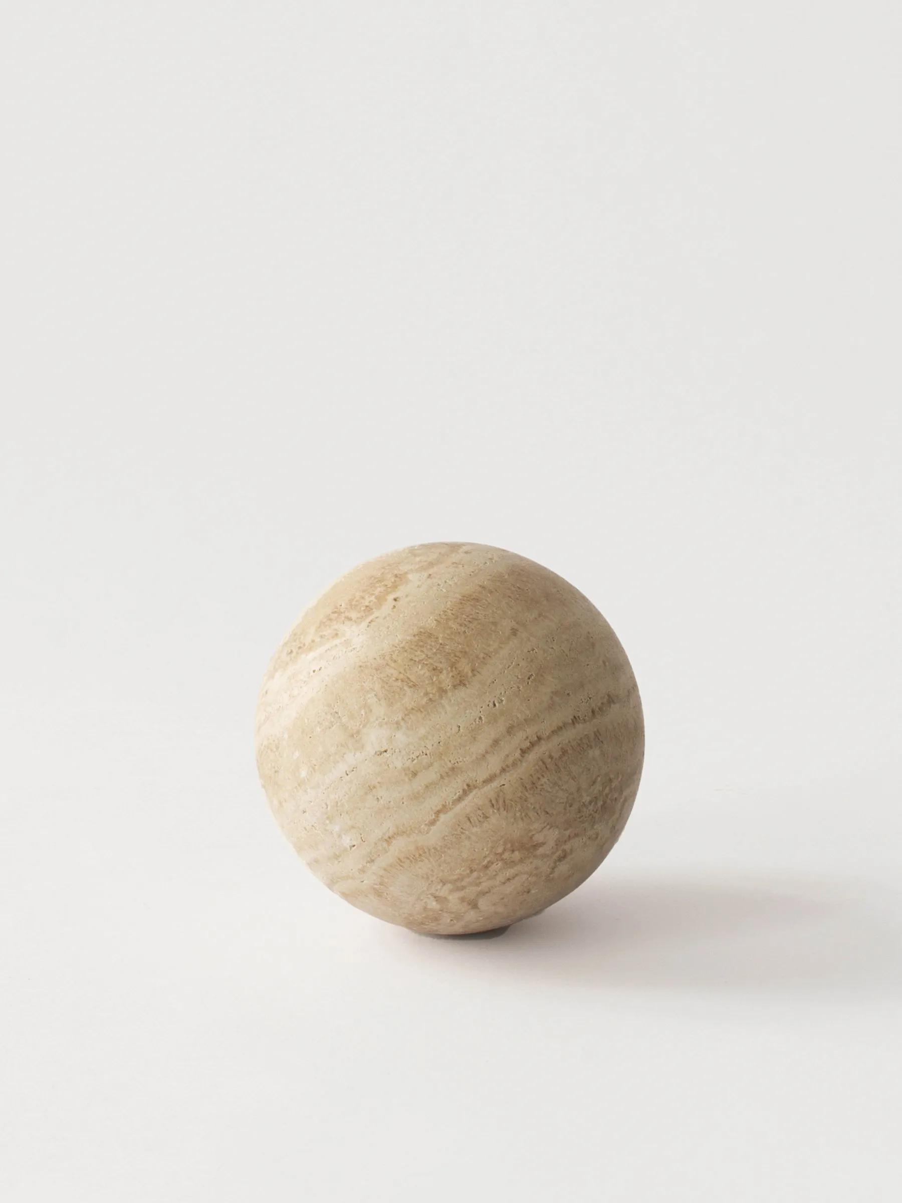 Travertine Dekoball, Ø10cm Tell Me More