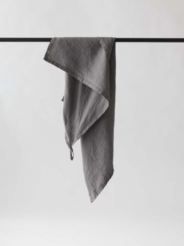 Washed linen Serviette - Dunkelgrau - Tell Me More