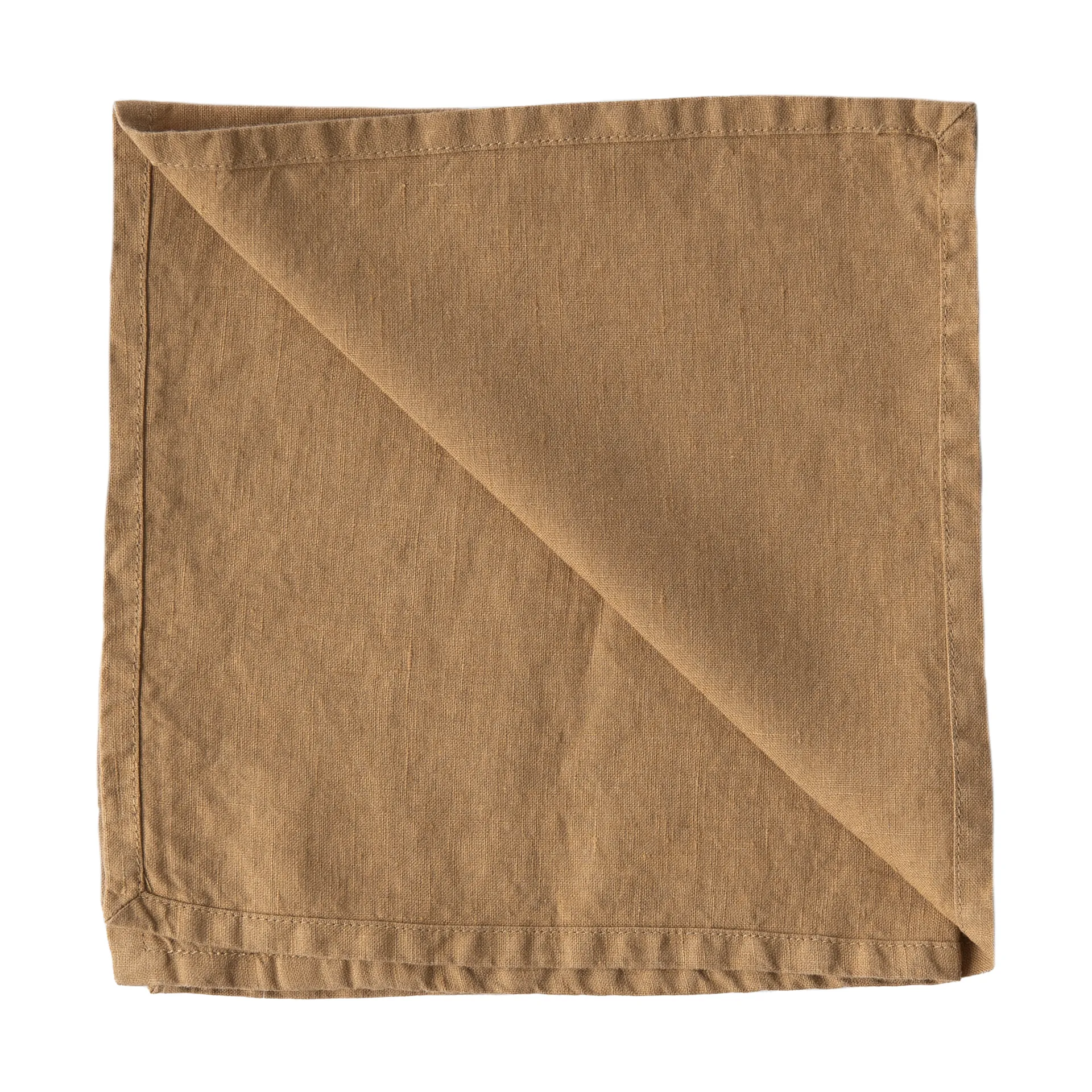 Washed linen Serviette, Hazelnut Tell Me More