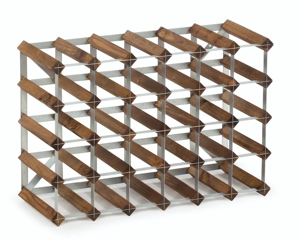 The Swedish Wine Rack Factory Weinregal für 30 Flaschen erweiterbar