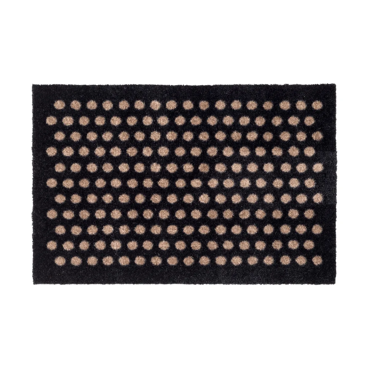 tica copenhagen Dot Fußabstreifer Black-sand, 40 x 60cm