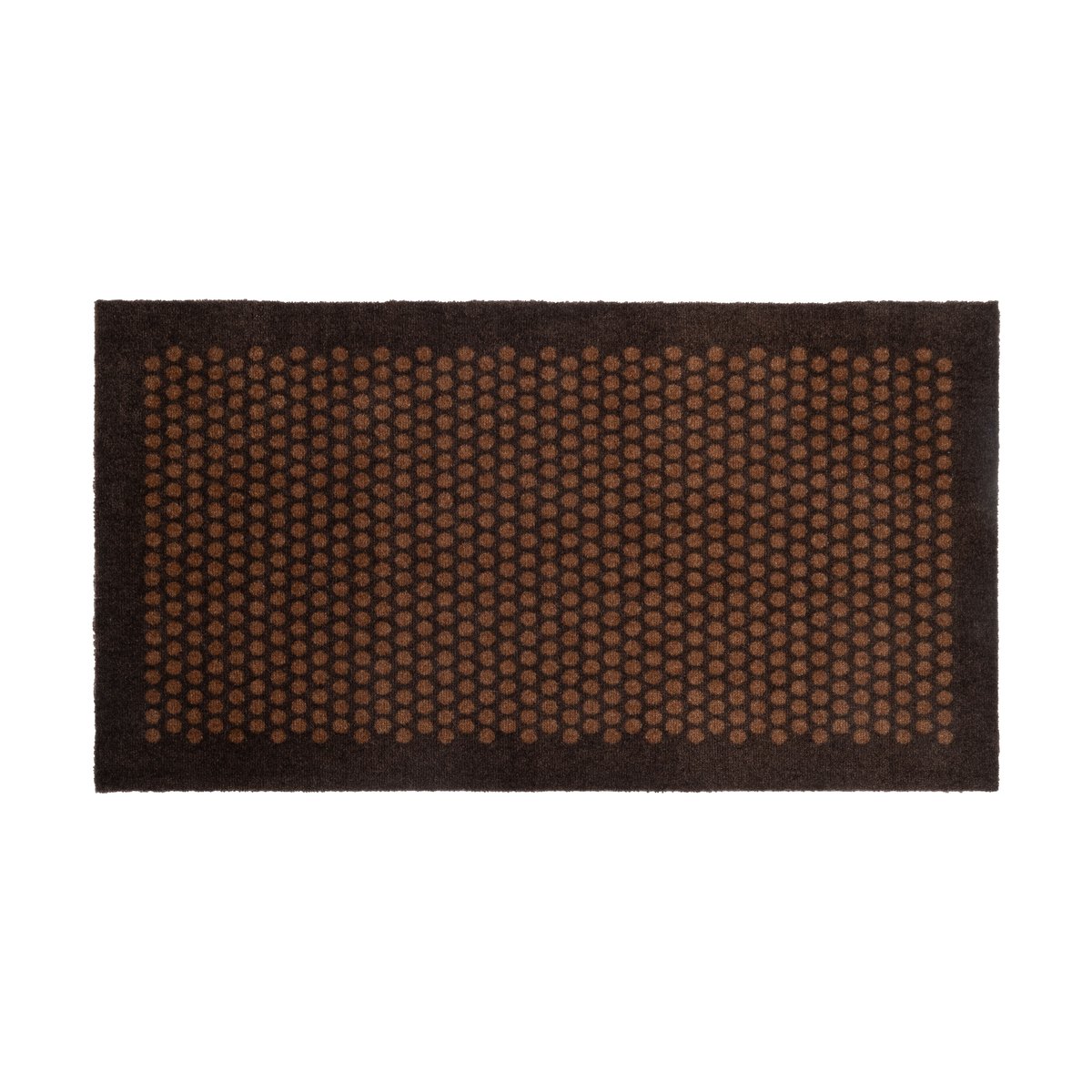 tica copenhagen Dot Fußabstreifer Cognac-brown, 67x120 cm