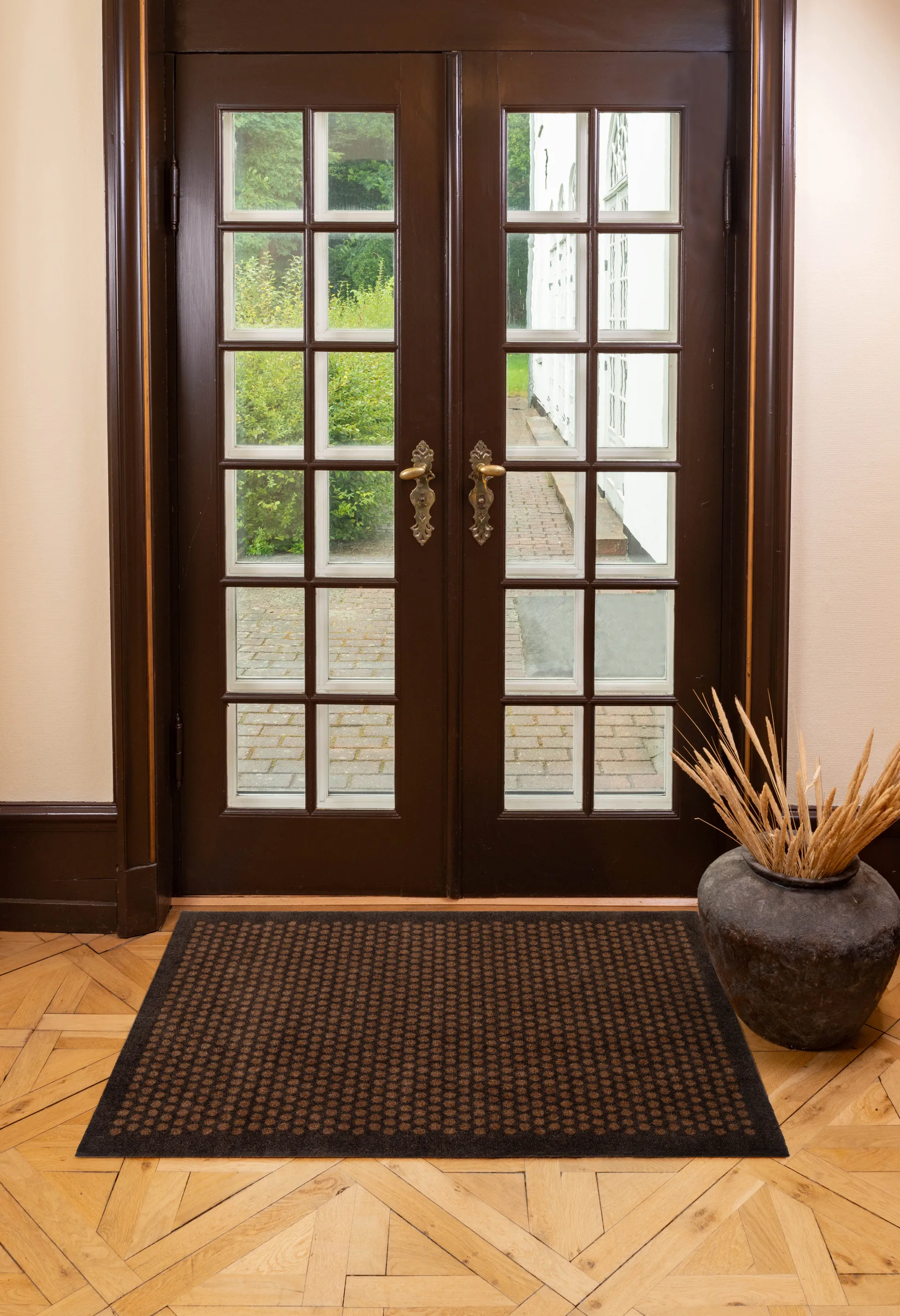 Dot Fußabstreifer, Cognac-brown, 90x130 cm tica copenhagen