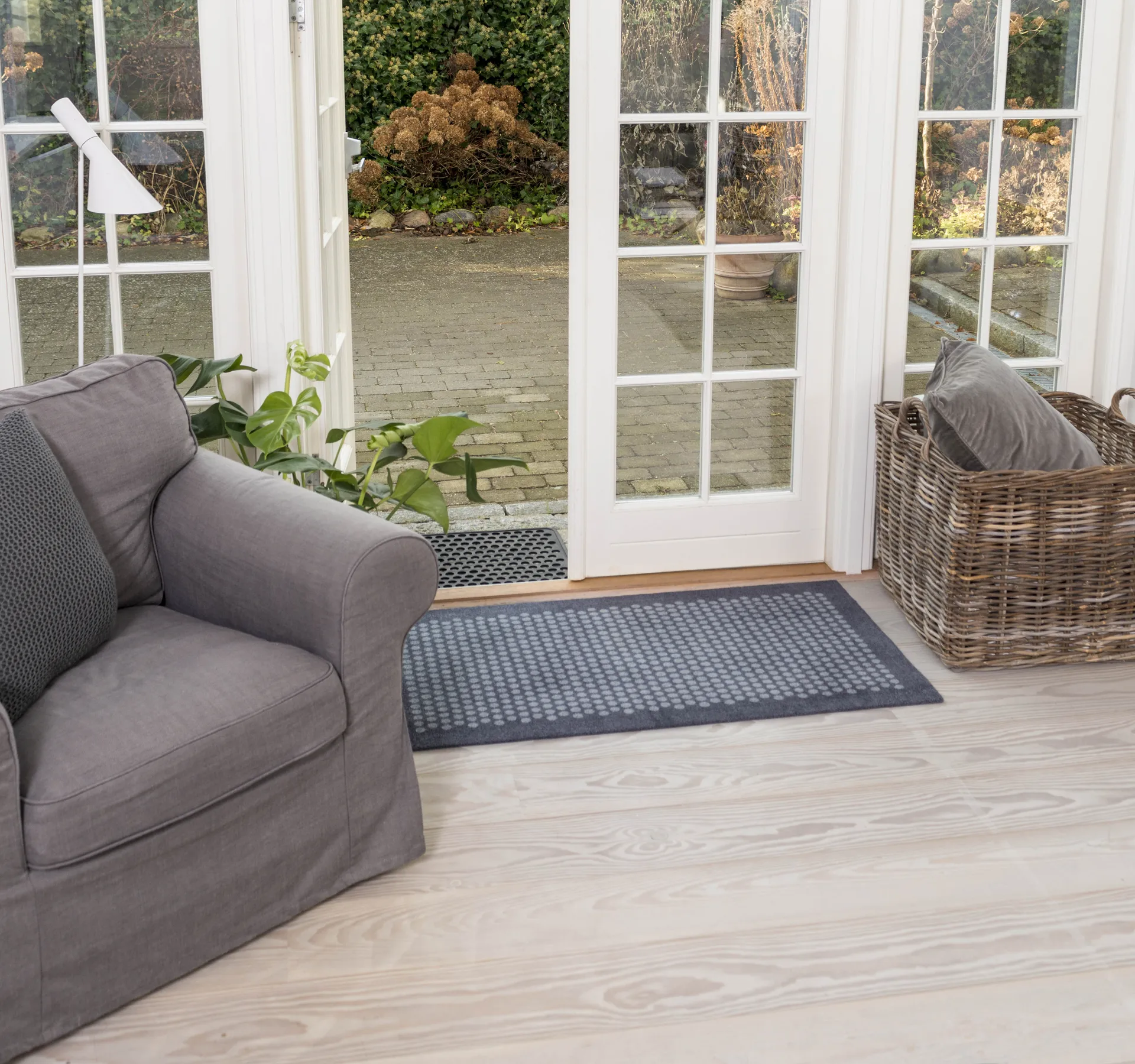 Dot Fußabstreifer Gummi, 45 x 75cm tica copenhagen