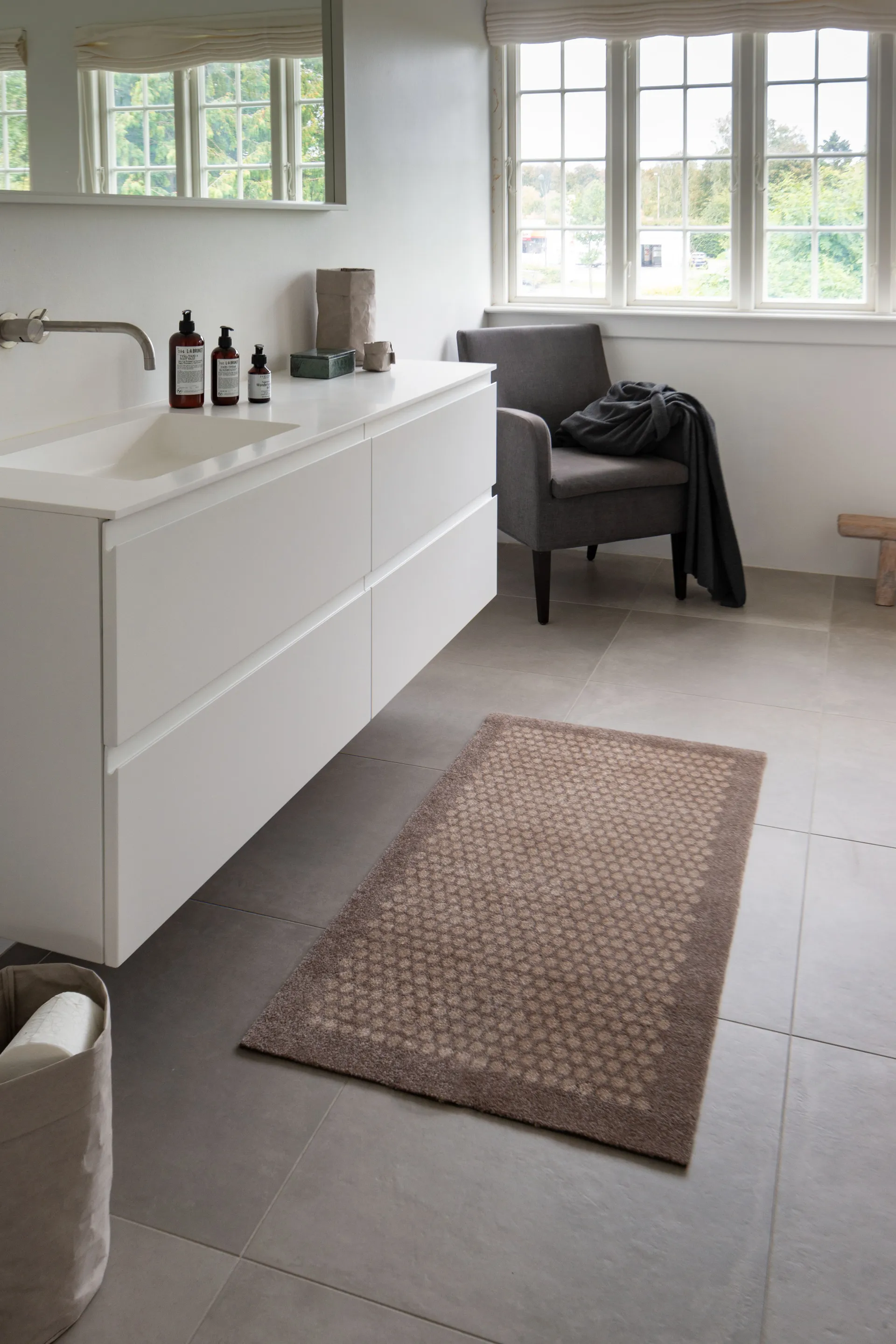 Dot Fußabstreifer, Sand, 67 x 120cm tica copenhagen