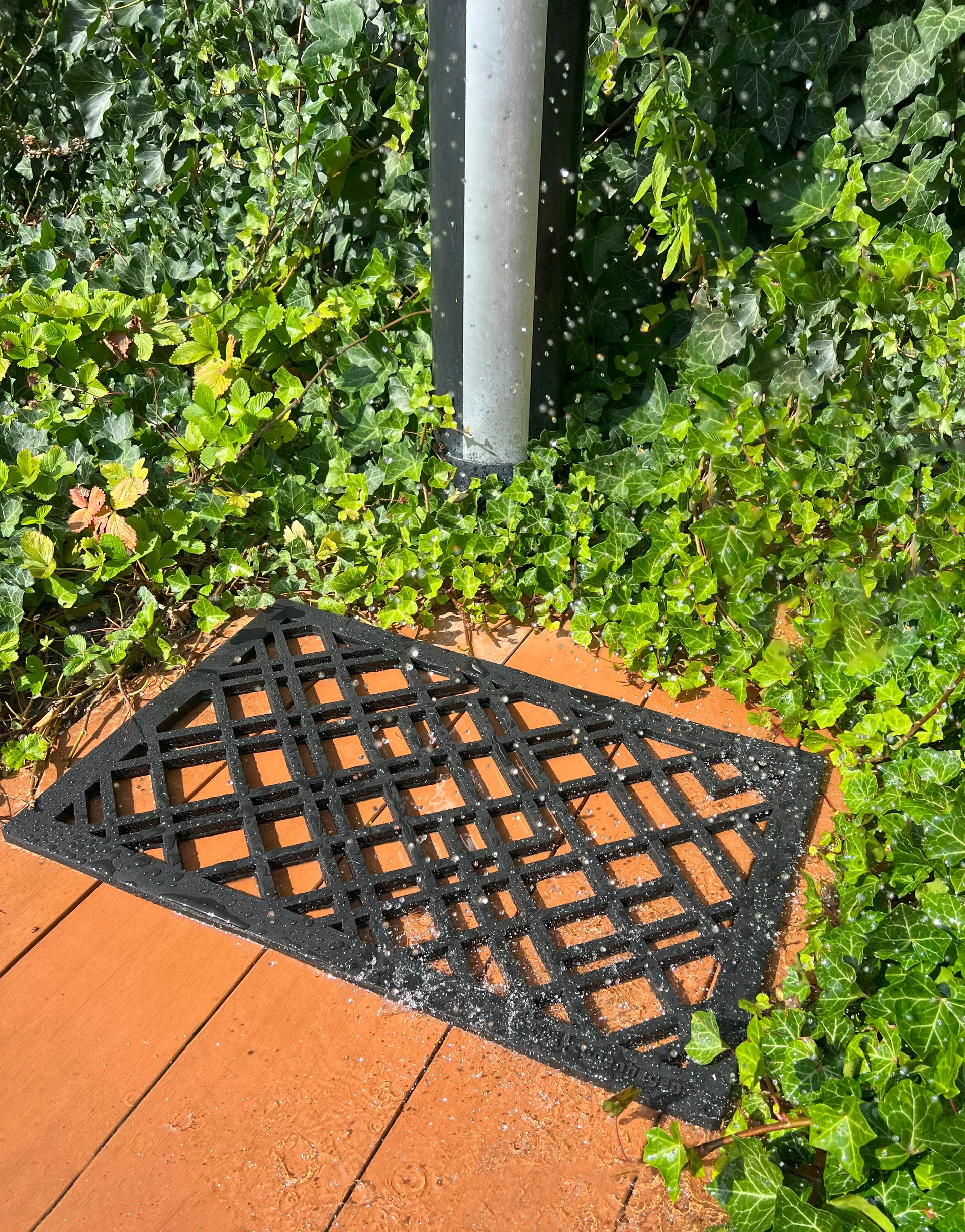 Lines Fußabstreifer Gummi, 40x60 cm tica copenhagen