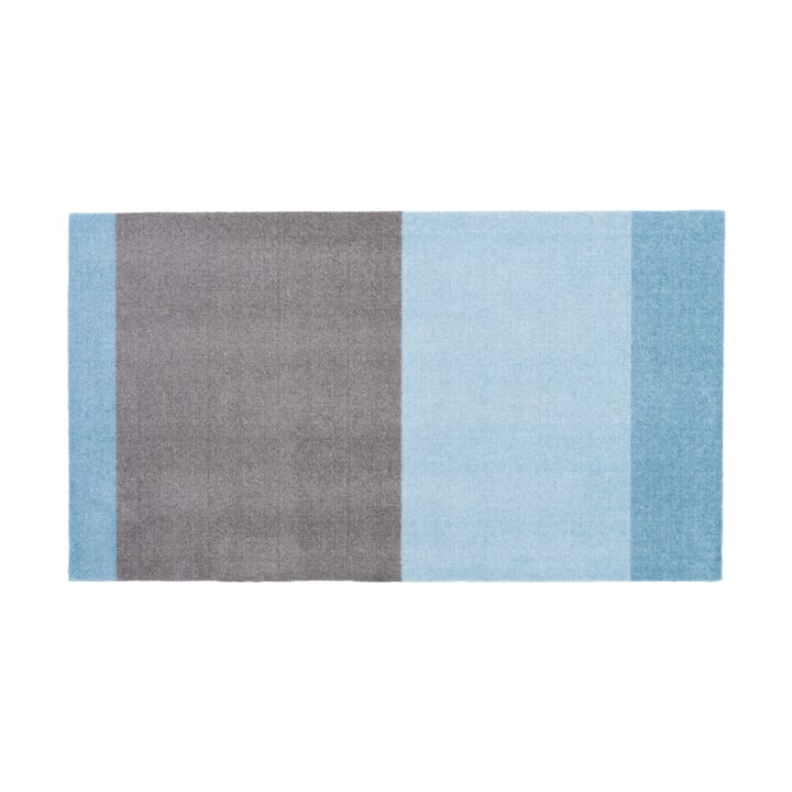 Stripes by tica, horizontal, Flurteppich - Blue-steel grey, 67 x 120cm - Tica copenhagen