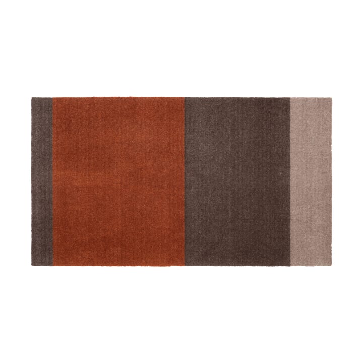 Stripes by tica, horizontal, Flurteppich - Brown-terrakotta 67 x 120cm - Tica copenhagen