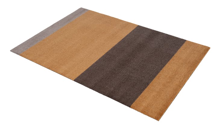 Stripes by tica, horizontal, Flurteppich - Dijon-brown-sand, 90 x 130cm - tica copenhagen