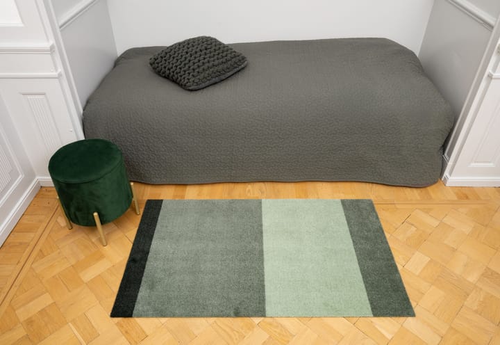 Stripes by tica, horizontal, Flurteppich - Green, 67 x 120cm - tica copenhagen