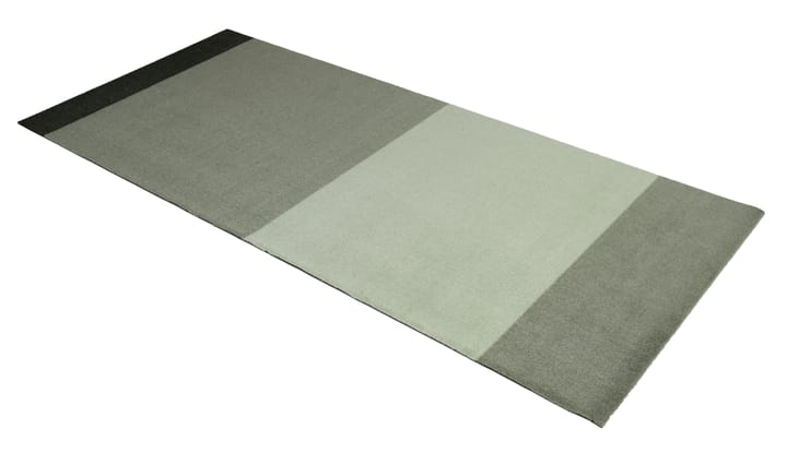 Stripes by tica, horizontal, Flurteppich - Green, 90 x 200cm - tica copenhagen