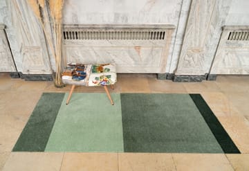 Stripes by tica, horizontal, Flurteppich - Green, 90 x 200cm - tica copenhagen