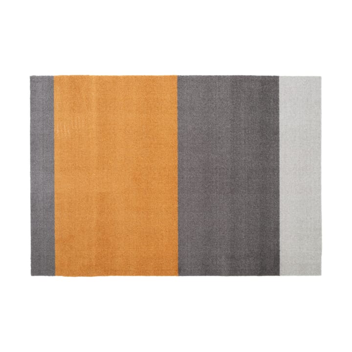 Stripes by tica, horizontal, Flurteppich - Grey-grey-dijon, 90 x 130cm - tica copenhagen