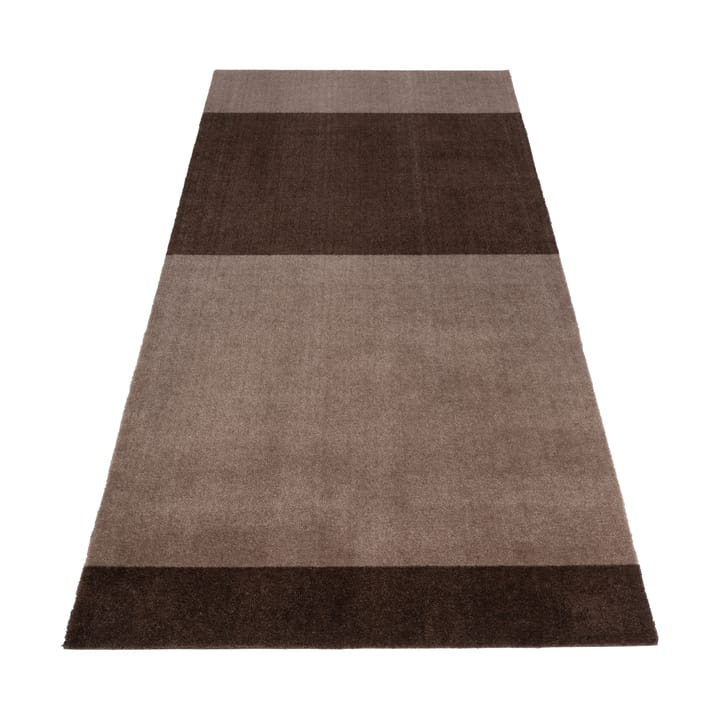 Stripes by tica, horizontal, Flurteppich - Sand-brown, 90 x 200cm - tica copenhagen