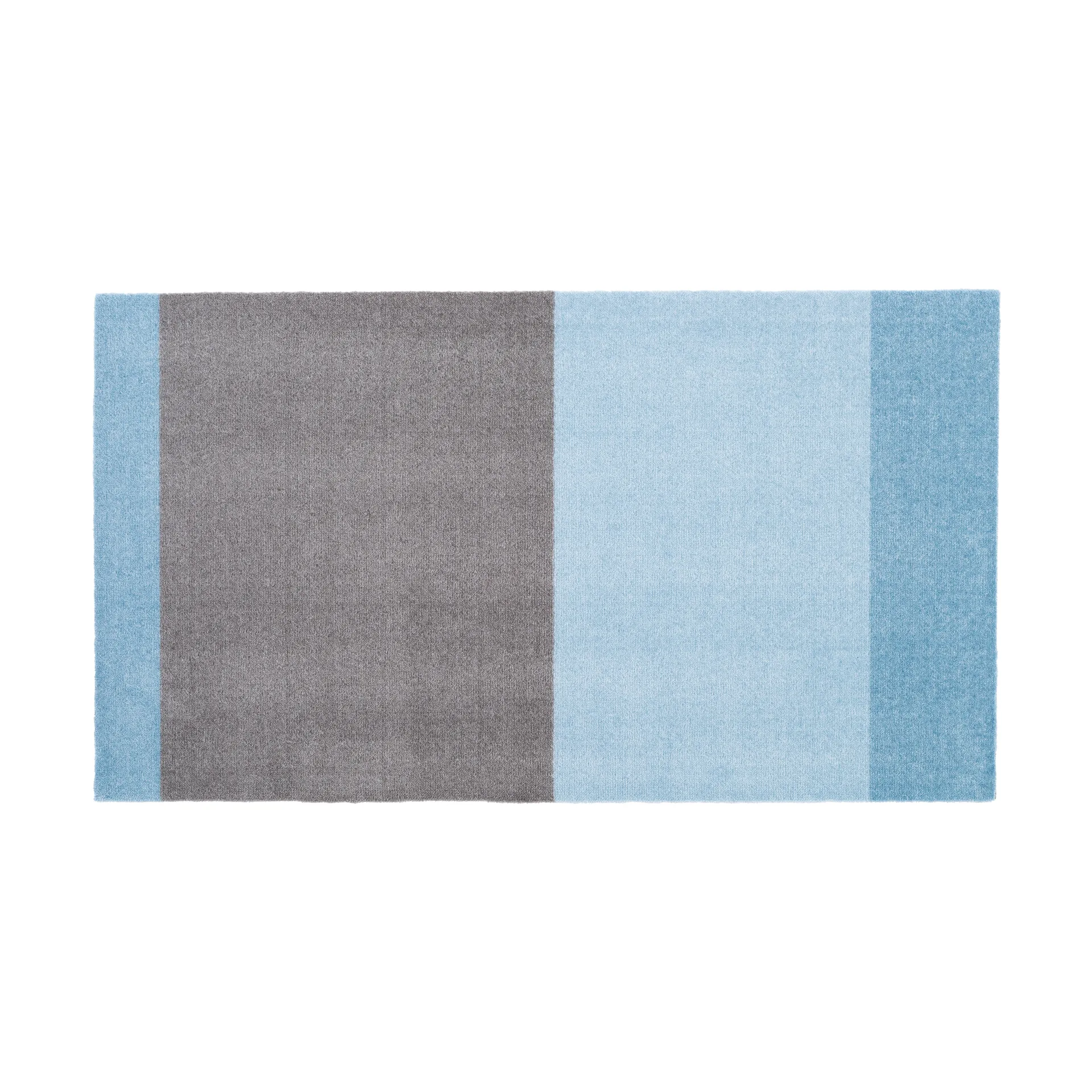 Stripes Flurteppich horizontal, Blue-steel grey, 67 x 120cm tica copenhagen
