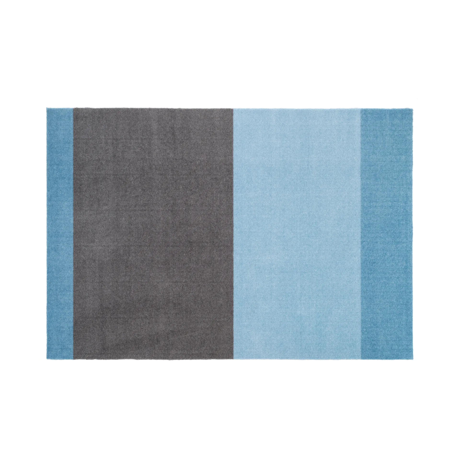 Stripes Flurteppich horizontal, Blue-steel grey, 90 x 130cm tica copenhagen