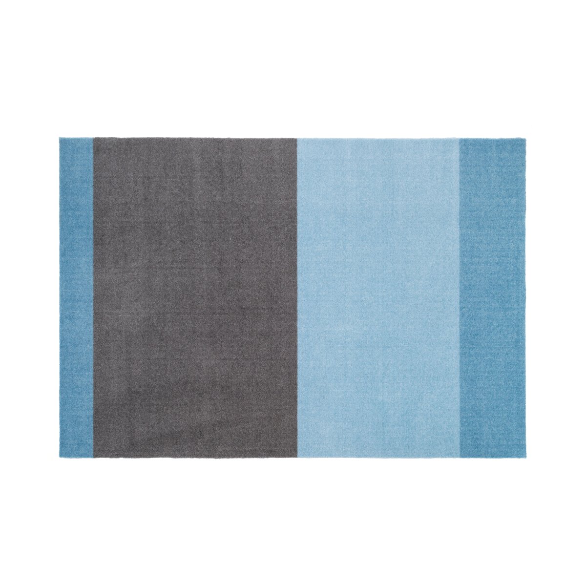 tica copenhagen Stripes Flurteppich horizontal Blue-steel grey, 90 x 130cm