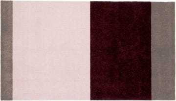 Stripes Flurteppich horizontal - Bordeaux-rose-sand, 67x120 cm - tica copenhagen