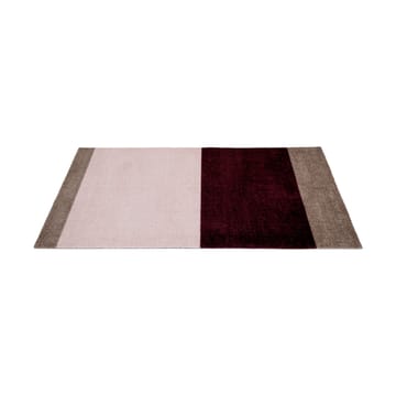 Stripes Flurteppich horizontal - Bordeaux-rose-sand, 67x120 cm - tica copenhagen