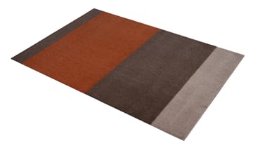 Stripes Flurteppich horizontal - Brown-terrakotta 90 x 130cm - tica copenhagen