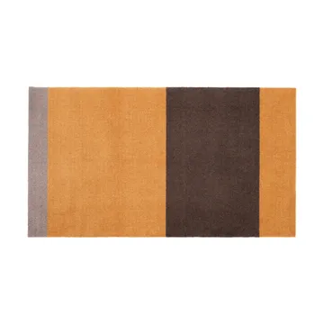 Stripes Flurteppich horizontal - Dijon-brown-sand, 67 x 120cm - tica copenhagen