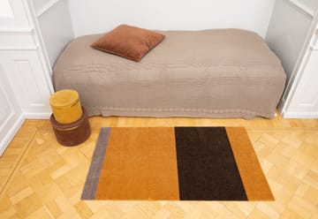 Stripes Flurteppich horizontal - Dijon-brown-sand, 67 x 120cm - tica copenhagen