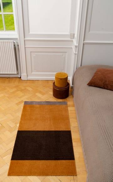 Stripes Flurteppich horizontal - Dijon-brown-sand, 67 x 120cm - tica copenhagen