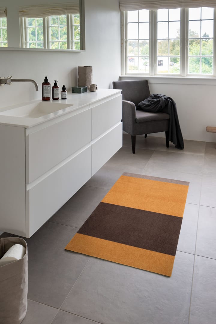 Stripes Flurteppich horizontal, Dijon-brown-sand, 67 x 120cm tica copenhagen