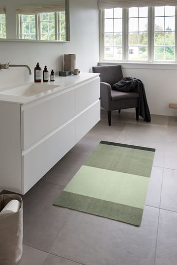 Stripes Flurteppich horizontal - Green, 67 x 120cm - tica copenhagen