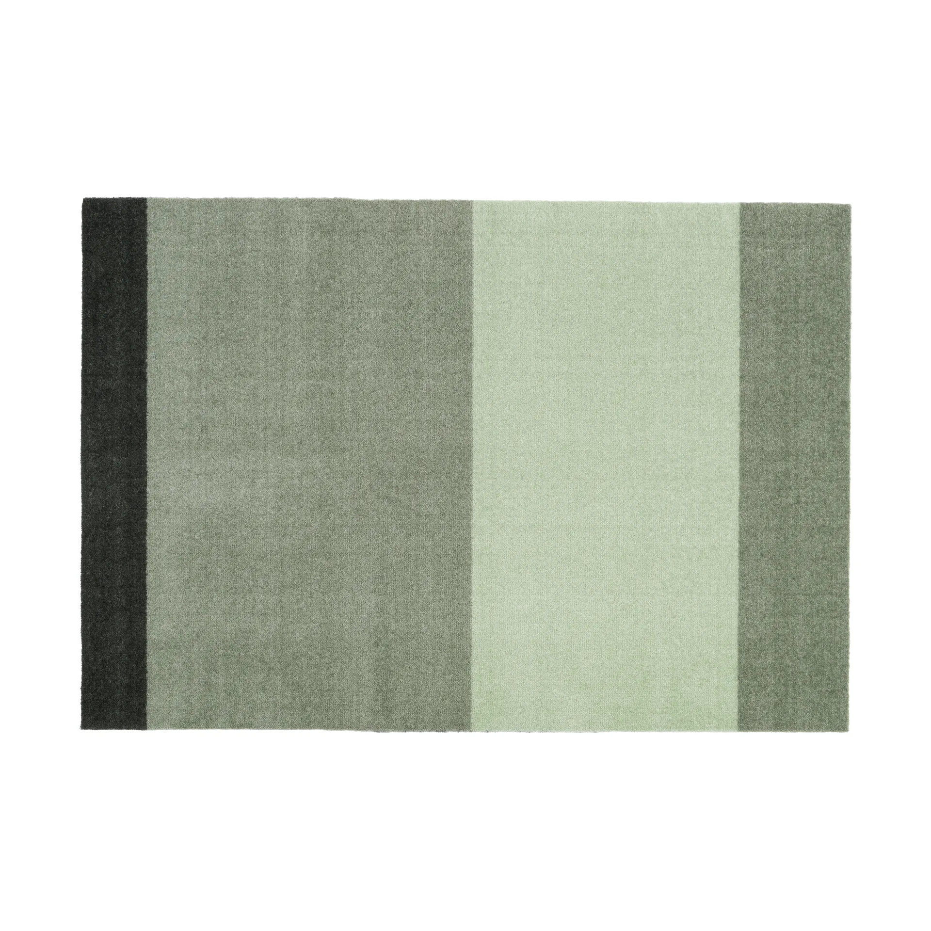 Stripes Flurteppich horizontal, Green, 90 x 130cm tica copenhagen