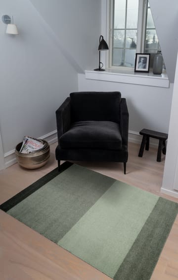 Stripes Flurteppich horizontal - Green, 90 x 130cm - tica copenhagen