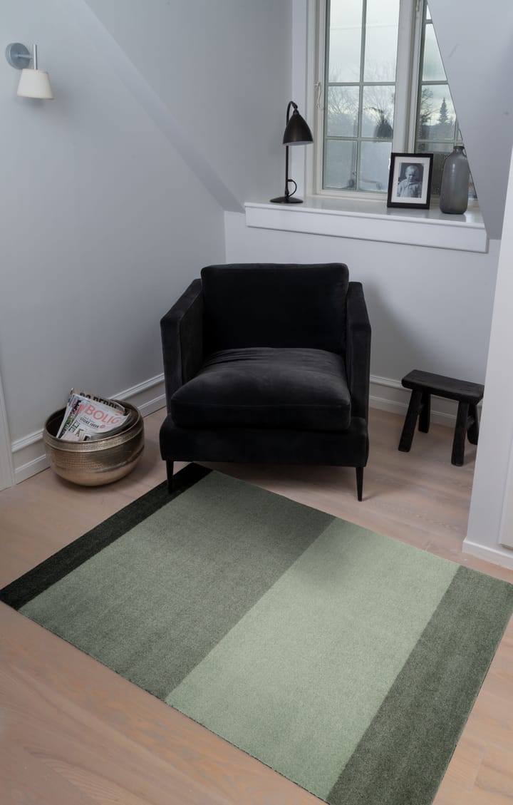 Stripes Flurteppich horizontal, Green, 90 x 130cm tica copenhagen