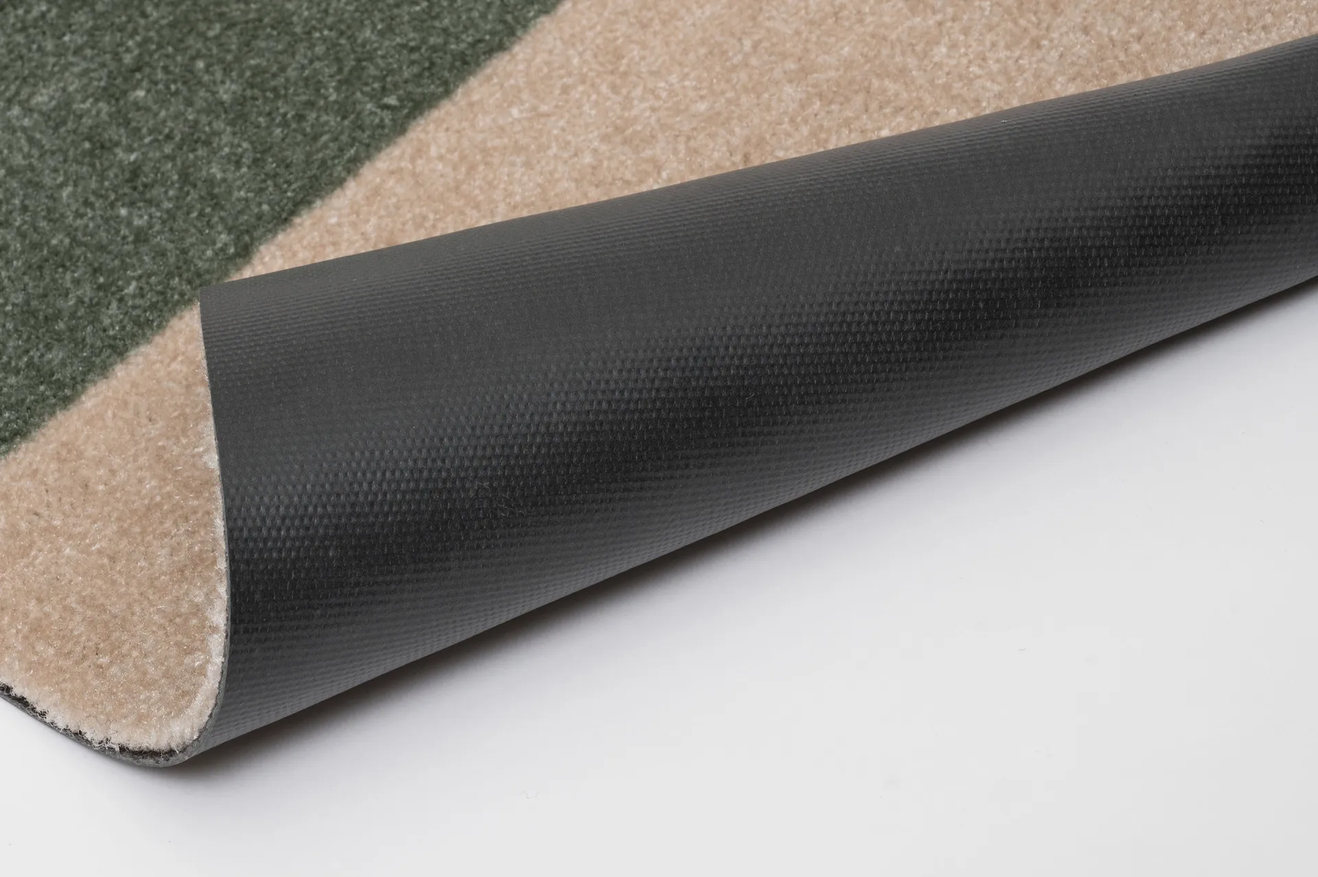 Stripes Flurteppich horizontal, Green-ivory-bordeaux, 67x120 cm tica copenhagen