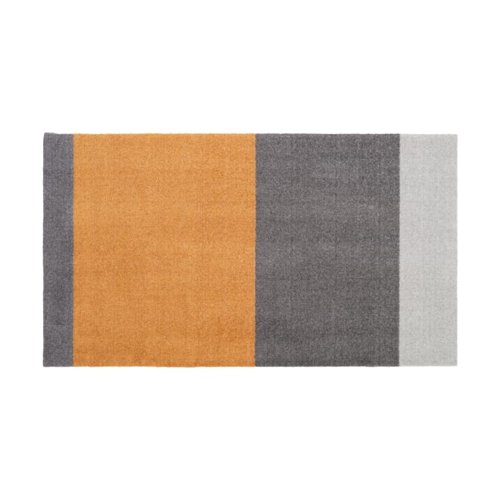 Stripes Flurteppich horizontal - Grey-grey-dijon, 67 x 120cm - Tica copenhagen