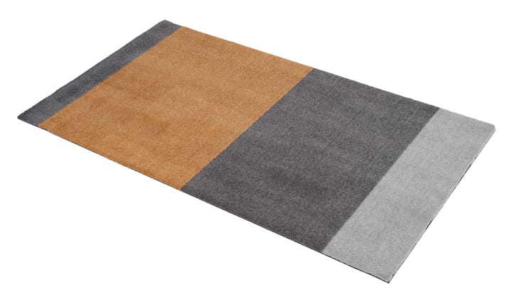 Stripes Flurteppich horizontal, Grey-grey-dijon, 67 x 120cm tica copenhagen