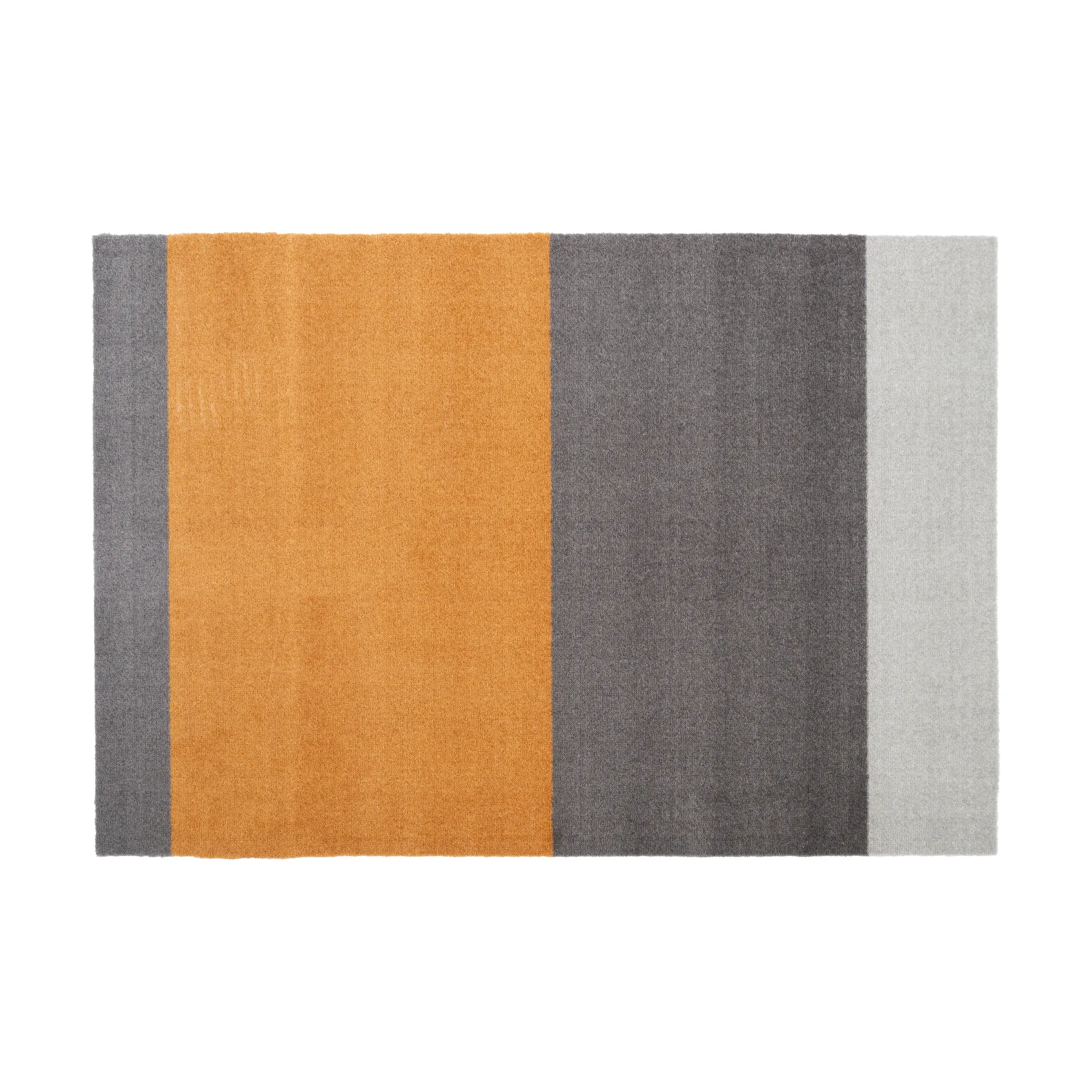Stripes Flurteppich horizontal, Grey-grey-dijon, 90 x 130cm tica copenhagen