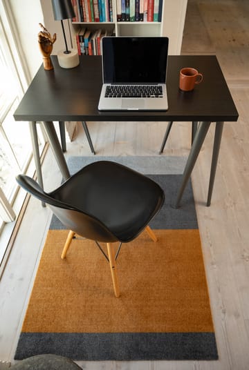 Stripes Flurteppich horizontal - Grey-grey-dijon, 90 x 130cm - tica copenhagen