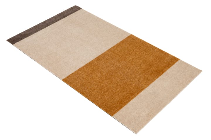 Stripes Flurteppich horizontal, Ivory-dijon-brown, 67 x 120cm tica copenhagen