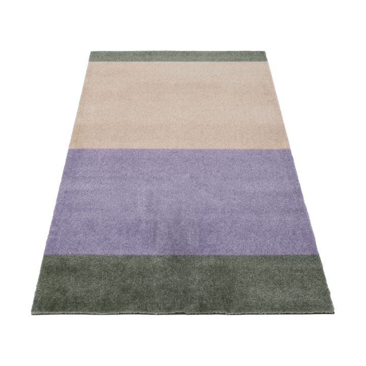 Stripes Flurteppich horizontal - Lilac-ivory-green, 67x120 cm - Tica copenhagen