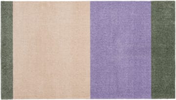Stripes Flurteppich horizontal - Lilac-ivory-green, 67x120 cm - tica copenhagen