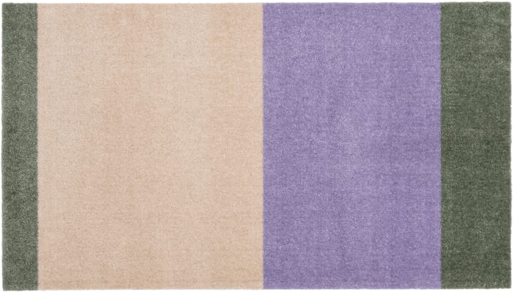 Stripes Flurteppich horizontal, Lilac-ivory-green, 67x120 cm tica copenhagen