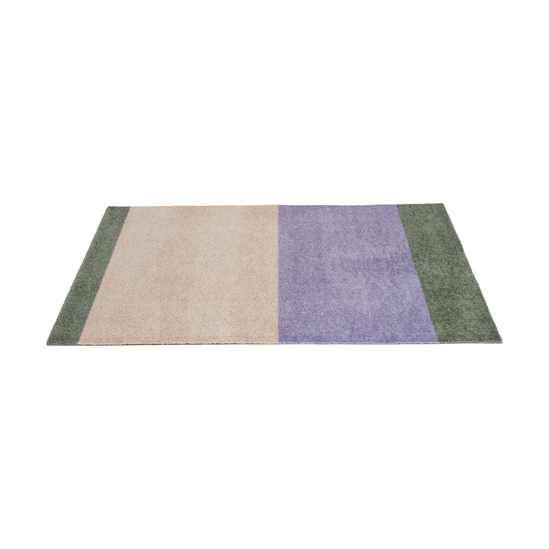 Stripes Flurteppich horizontal, Lilac-ivory-green, 67x120 cm tica copenhagen