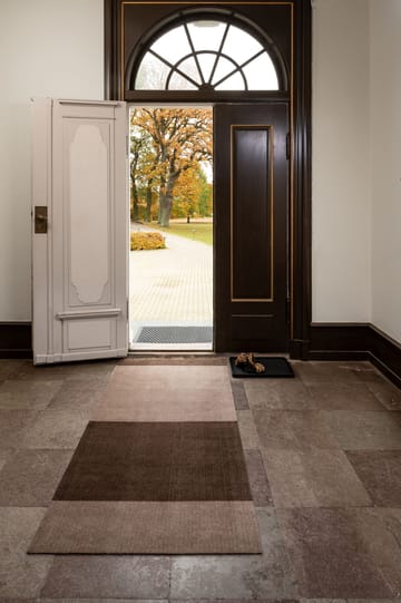 Stripes Flurteppich horizontal - Sand-brown, 90 x 200cm - tica copenhagen